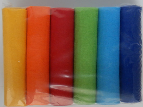 Picture of Industriefilz 3mm Regenbogenfarben