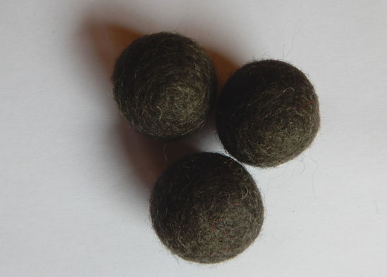 Bild von Filzkugel graphgrau 49 an Lager